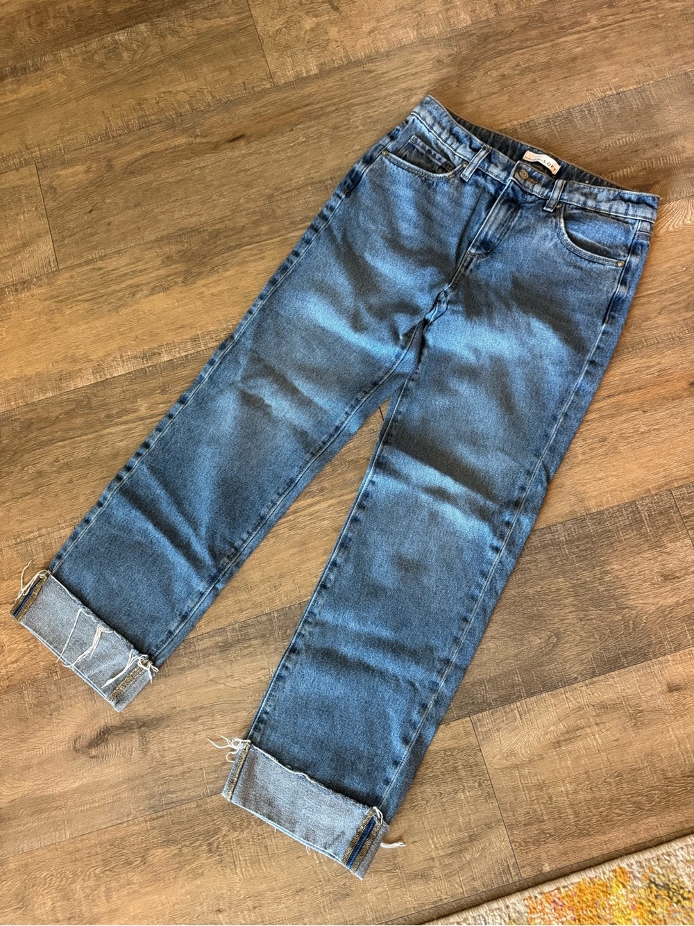 LOFT The Slouchy Boyfriend Jeans - Medium Wash - Size 0 / 24